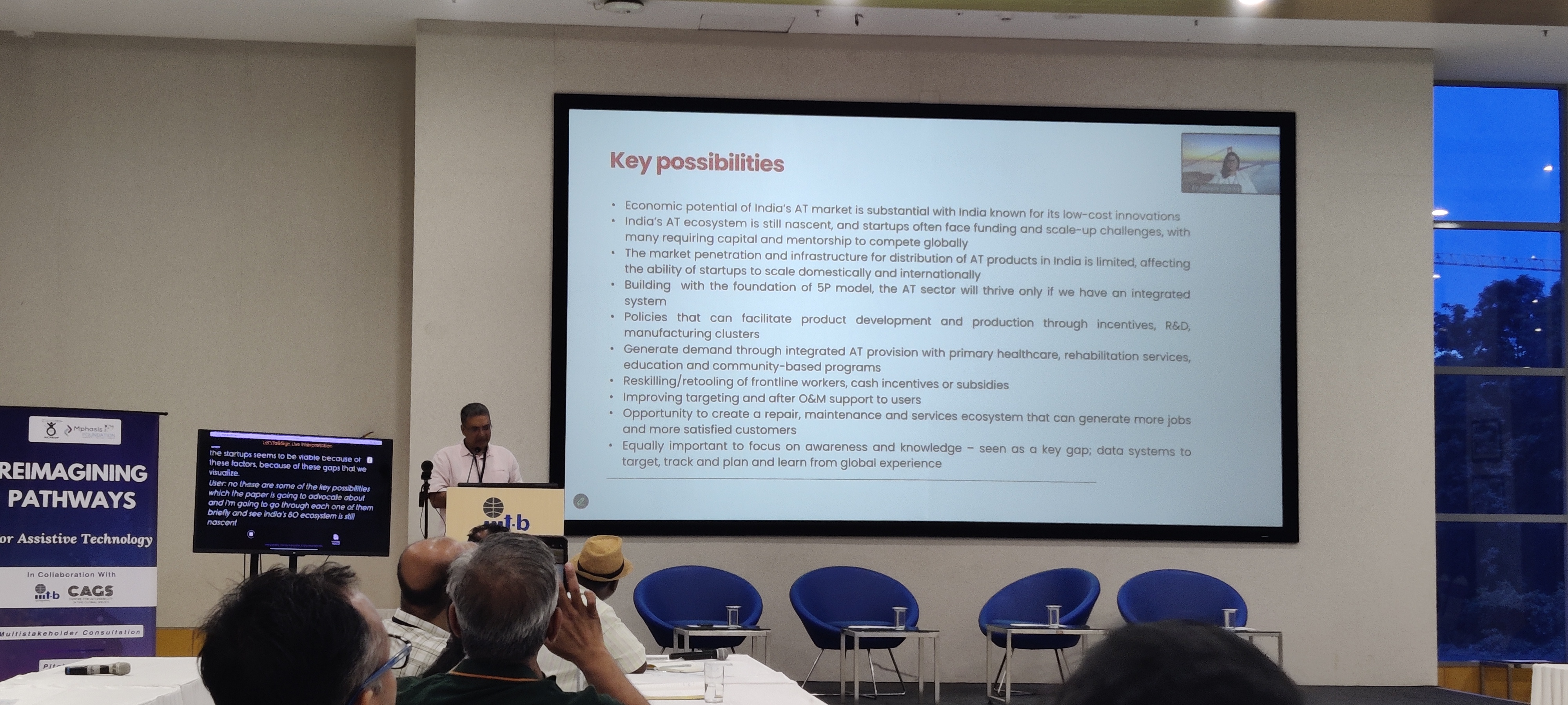1. NCPEDP and Mphasis Foundation - Reimagining Pathways for Assistive Technology, Bengaluru, Karnataka